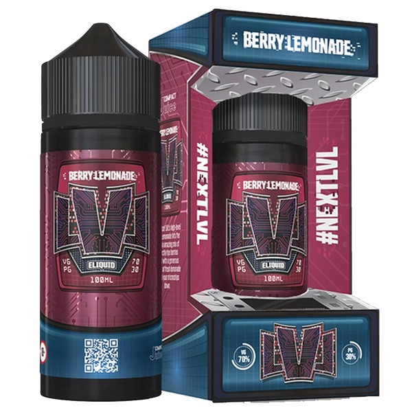 LVL Berry Lemonade E-Liquid 100ml Short Fill
