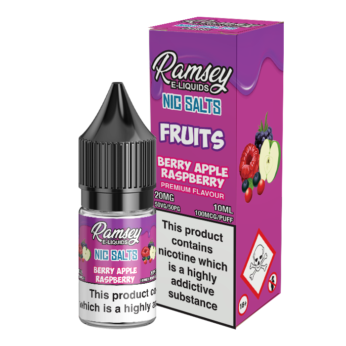 Ramsey E-Liquids Berry Apple Raspberry 10ml Nic Salt