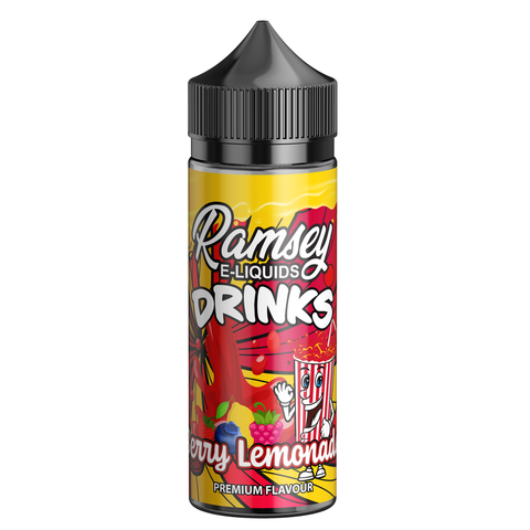 Ramsey E-Liquids Drinks Berry Lemonade 100ml Shortfill