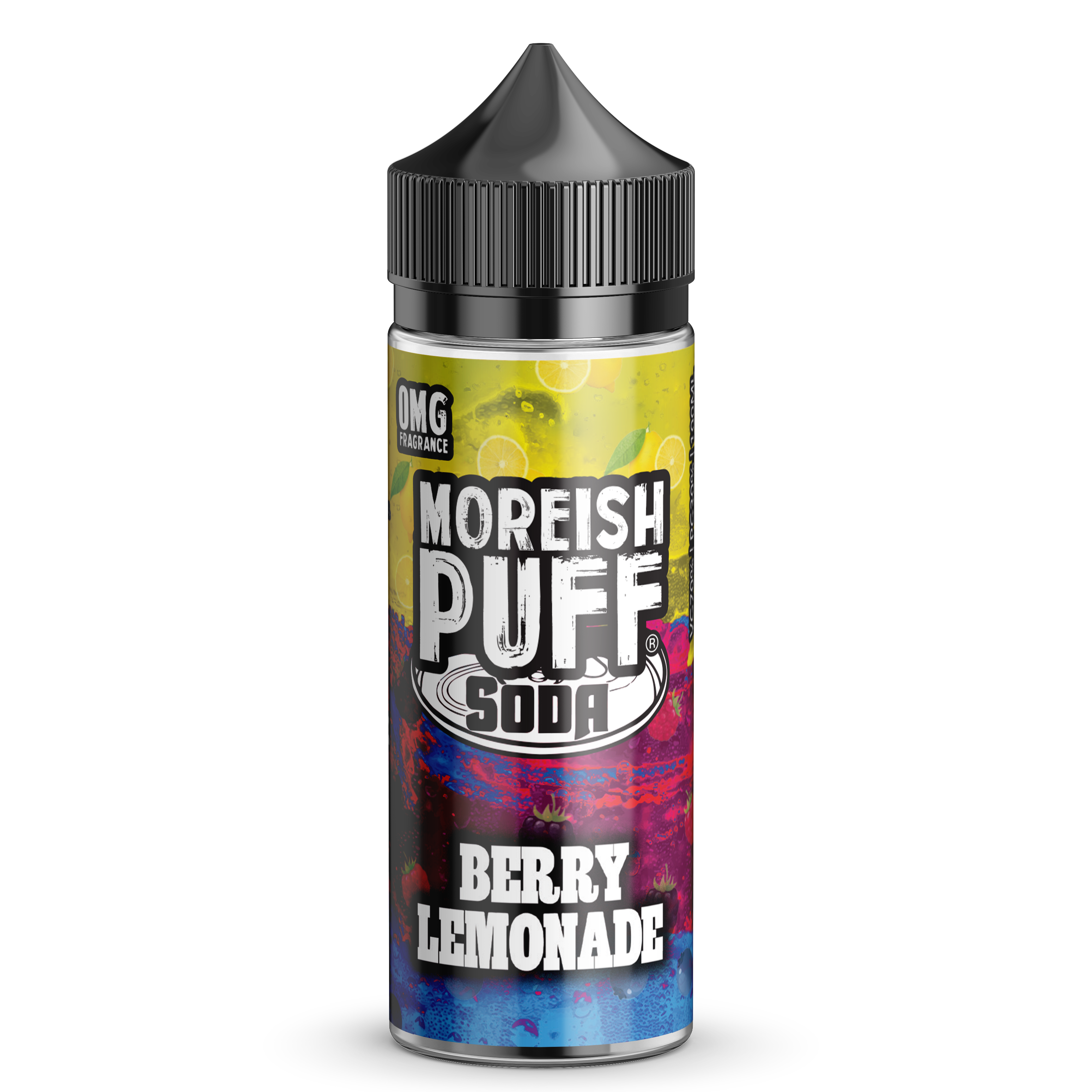 Moreish Puff Soda: Berry Lemonade 0mg 100ml Shortfill E-Liquid