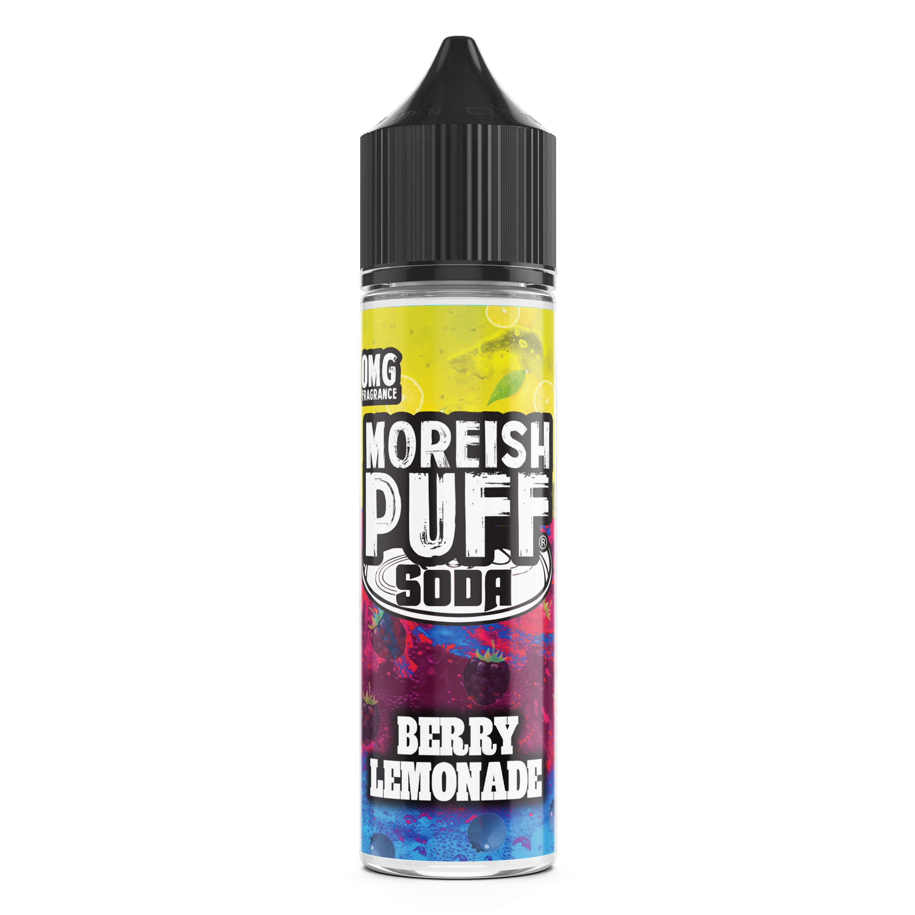 Moreish Puff Soda: Berry Lemonade 0mg 50ml Shortfill E-Liquid