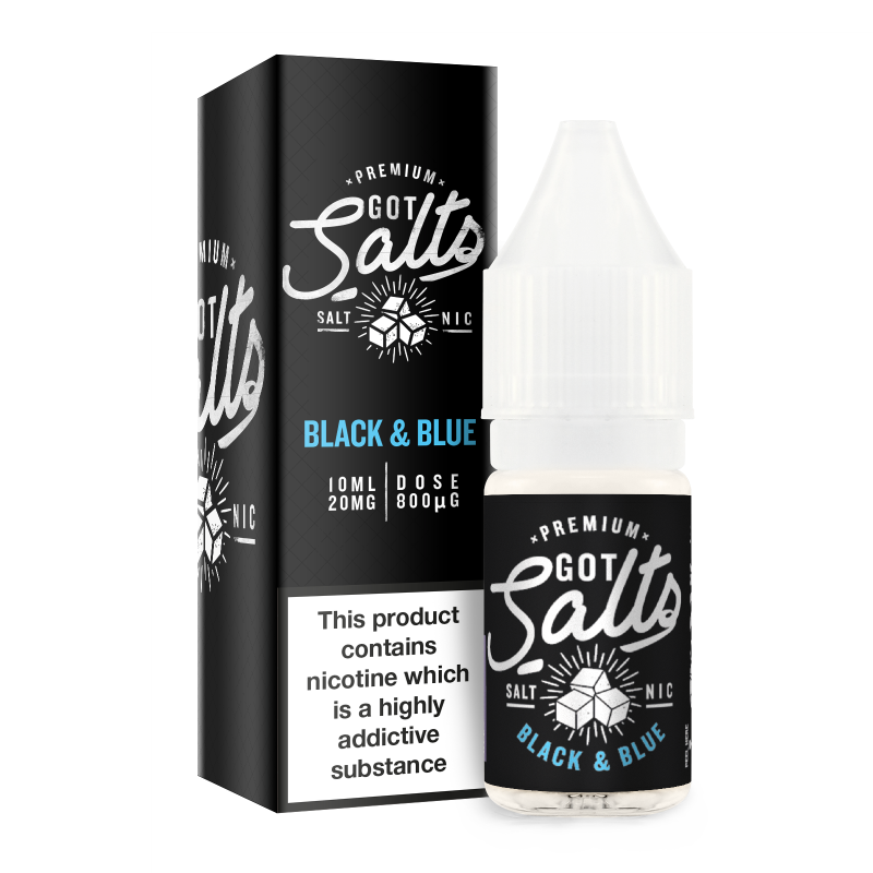 Got Salts Black & Blue 10mg 10ml Nic Salt