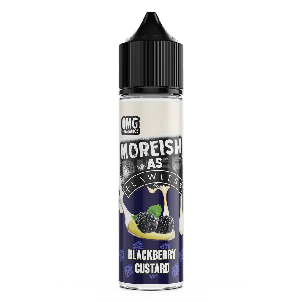 Moreish As Flawless Blackberry Custard 50ml Shortfill