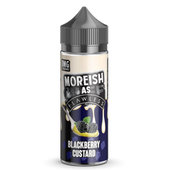 Moreish As Flawless Blackberry Custard 100ml Shortfill