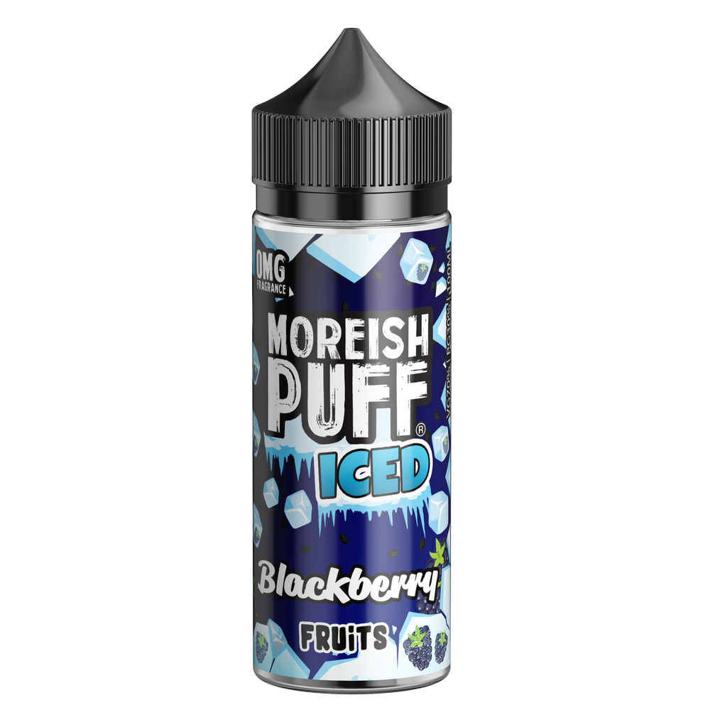 Moreish Puff Iced Blackberry Fruits 100ml Shortfill
