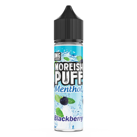 Moreish Puff Menthol Blackberry 50ml Shortfill
