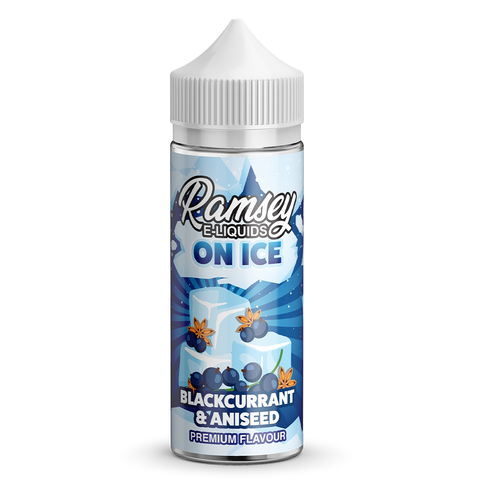 Ramsey E-Liquids On Ice Blackcurrant Aniseed 100ml Shortfill