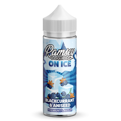 Ramsey E-Liquids On Ice Blackcurrant Aniseed 100ml Shortfill