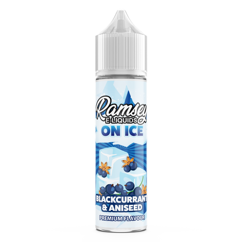 Ramsey E-Liquids On Ice Blackcurrant Aniseed 50ml Shortfill