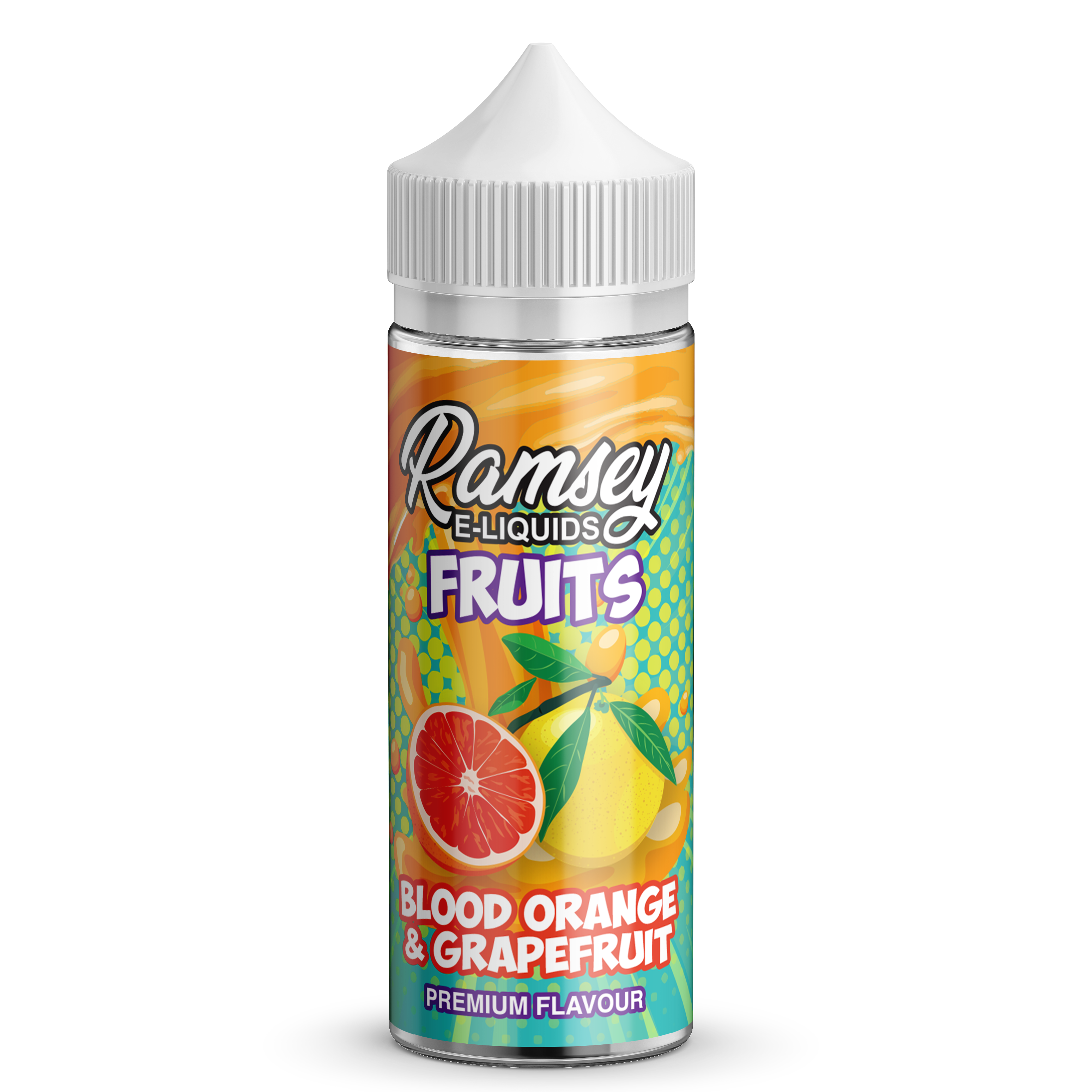 Ramsey E-Liquids Fruits Blood Orange Grapefruit 0mg 100ml Shortfill E-Liquid