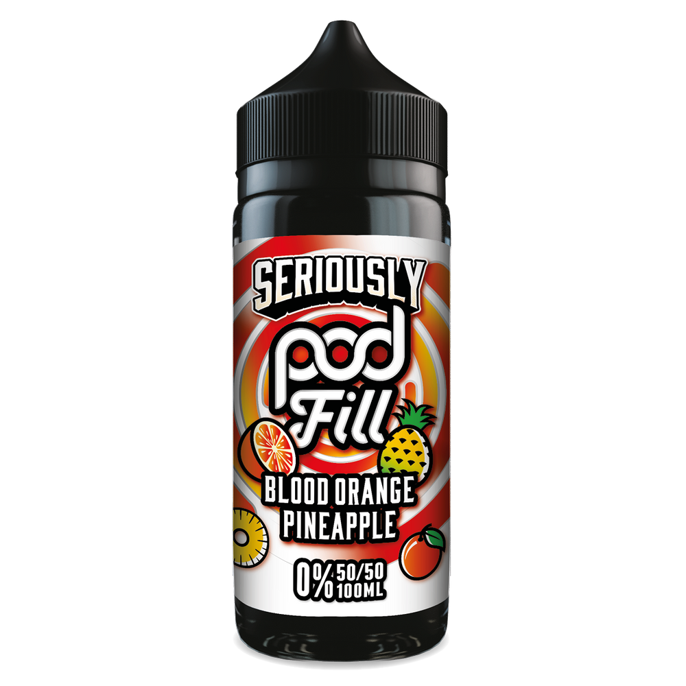 Seriously Pod Fill Blood Orange Pineapple 100ml Shortfill