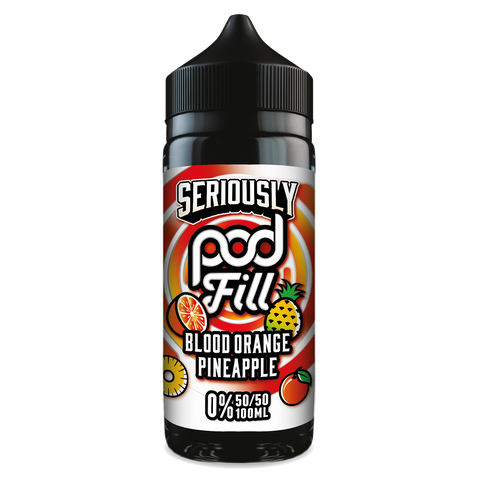 Seriously Pod Fill Blood Orange Pineapple 100ml Shortfill