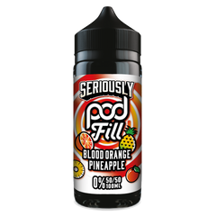 Seriously Pod Fill Blood Orange Pineapple 100ml Shortfill