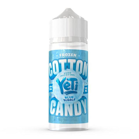 Yeti Cotton Candy Blue Bubble 100ml Shortfill