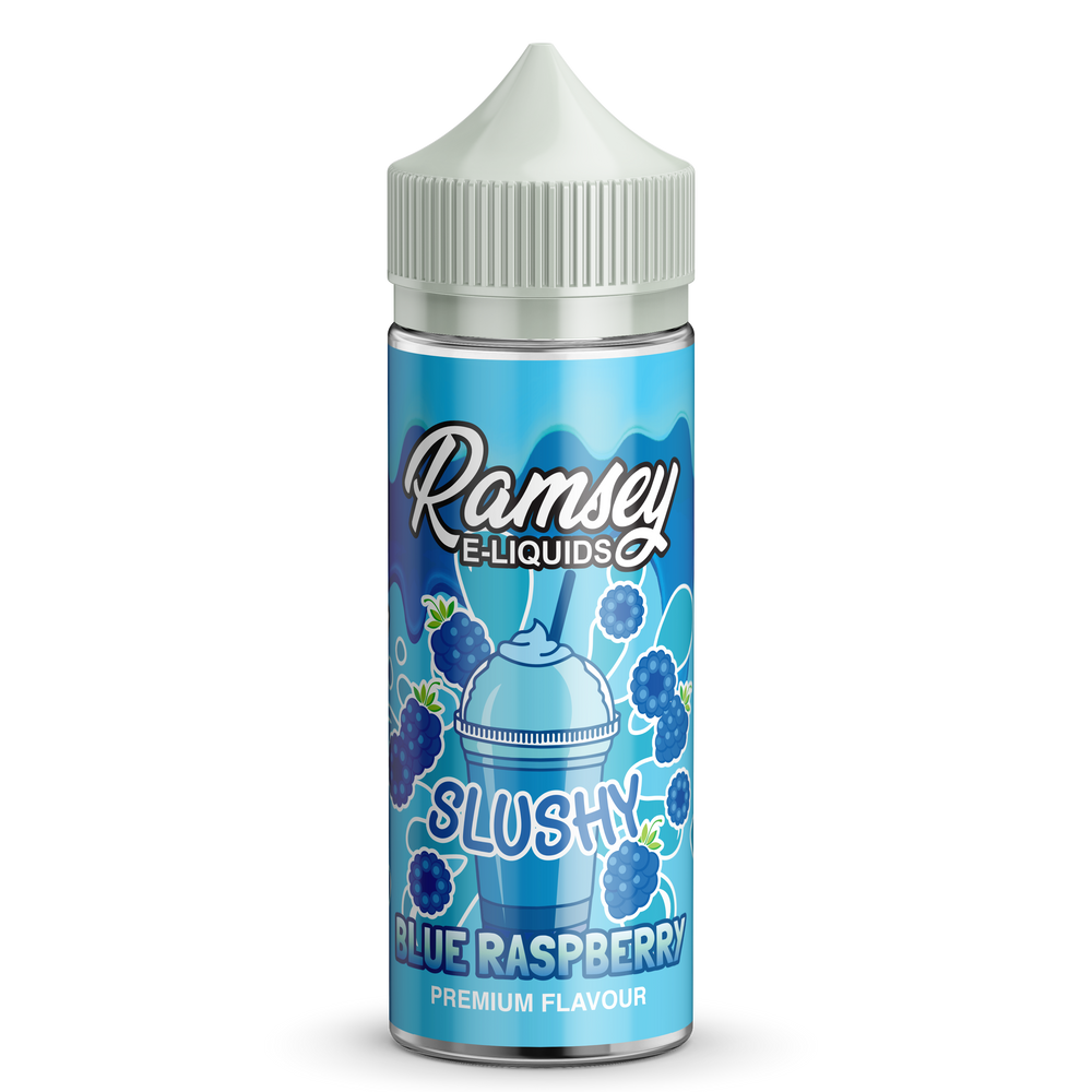 Ramsey E-Liquids Slushy Blue Raspberry 100ml Shortfill
