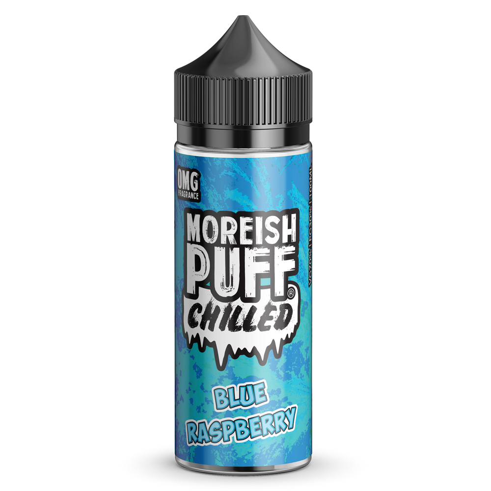 Moreish Puff Chilled Blue Raspberry 100ml Shortfill