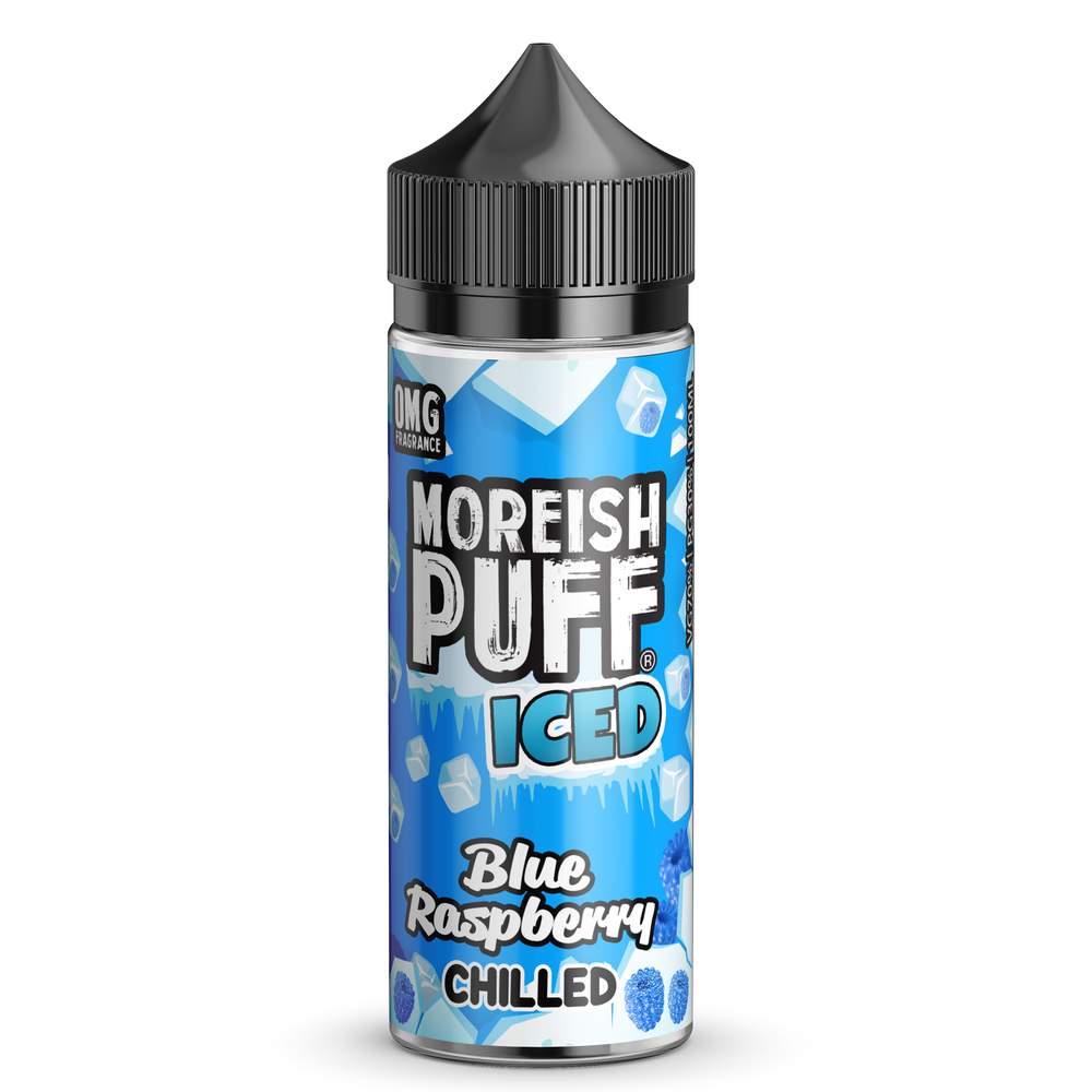 Moreish Puff Iced Blue Raspberry Chilled 100ml Shortfill