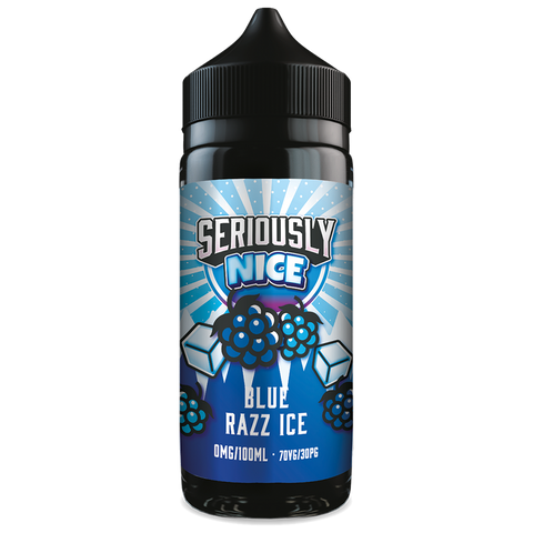 Seriously Nice Blue Razz Ice 100ml Shortfill