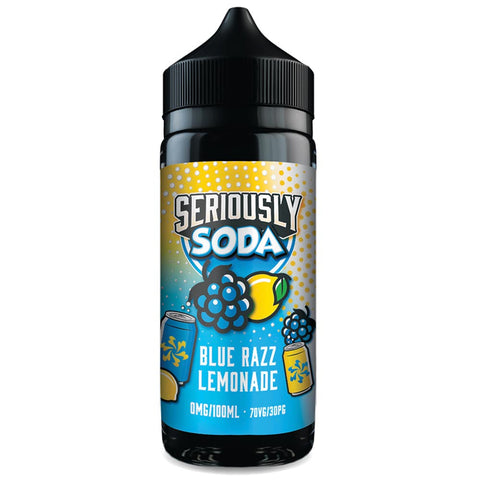 Seriously Soda Blue Razz Lemonade 100ml Shortfill