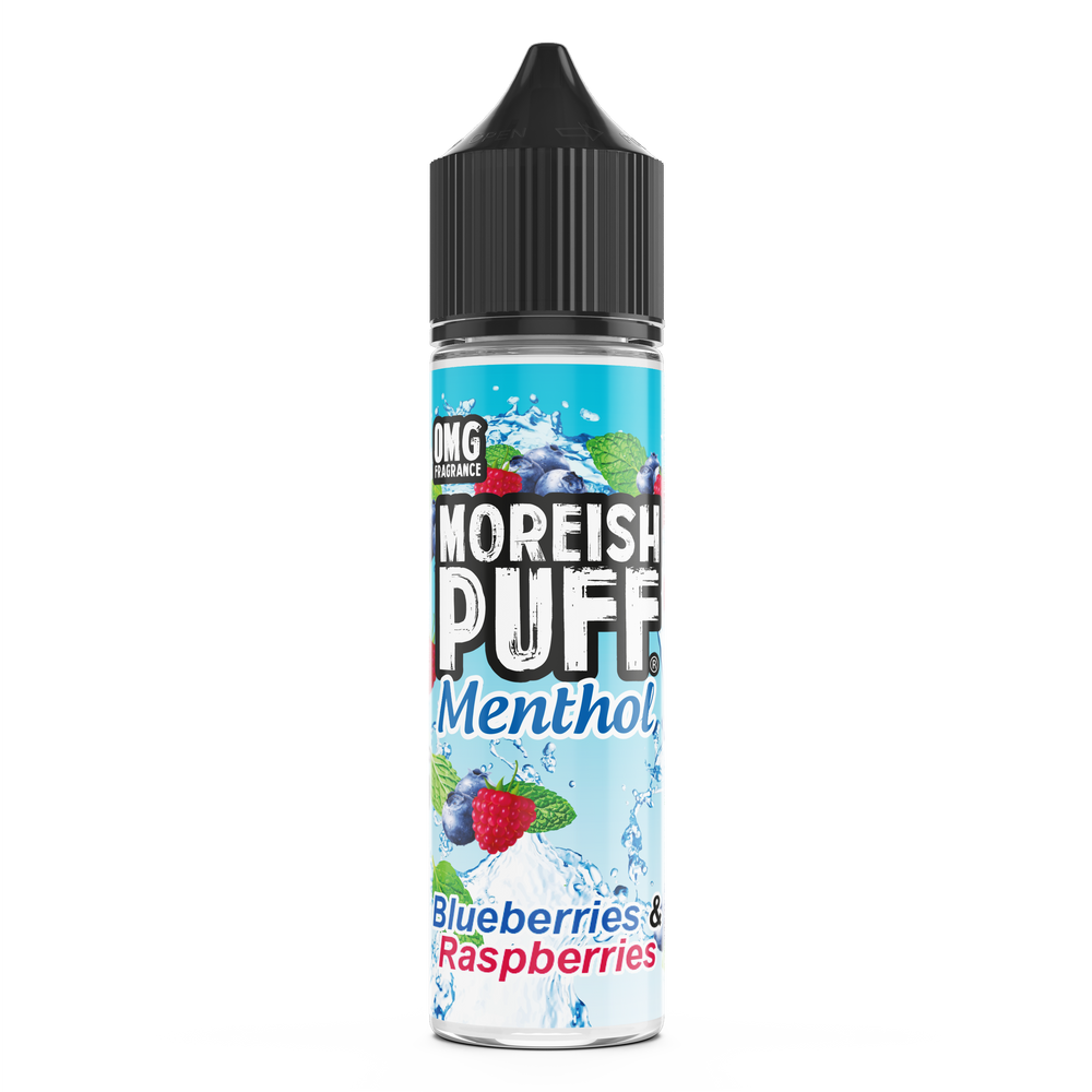 Moreish Puff Menthol Blueberries & Raspberries 50ml Shortfill