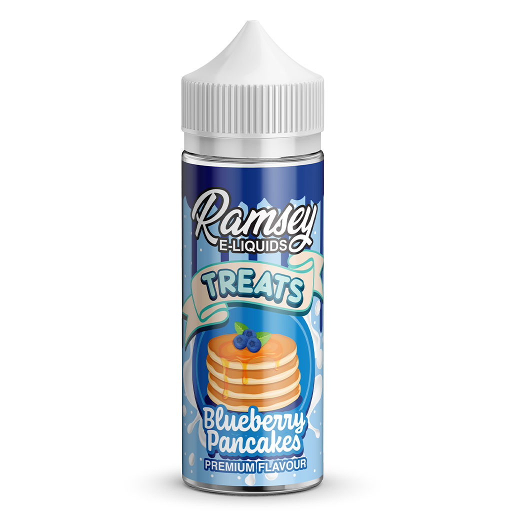Ramsey E-Liquids Treats Blueberry Pancake 0mg 100ml Shortfill E-Liquid