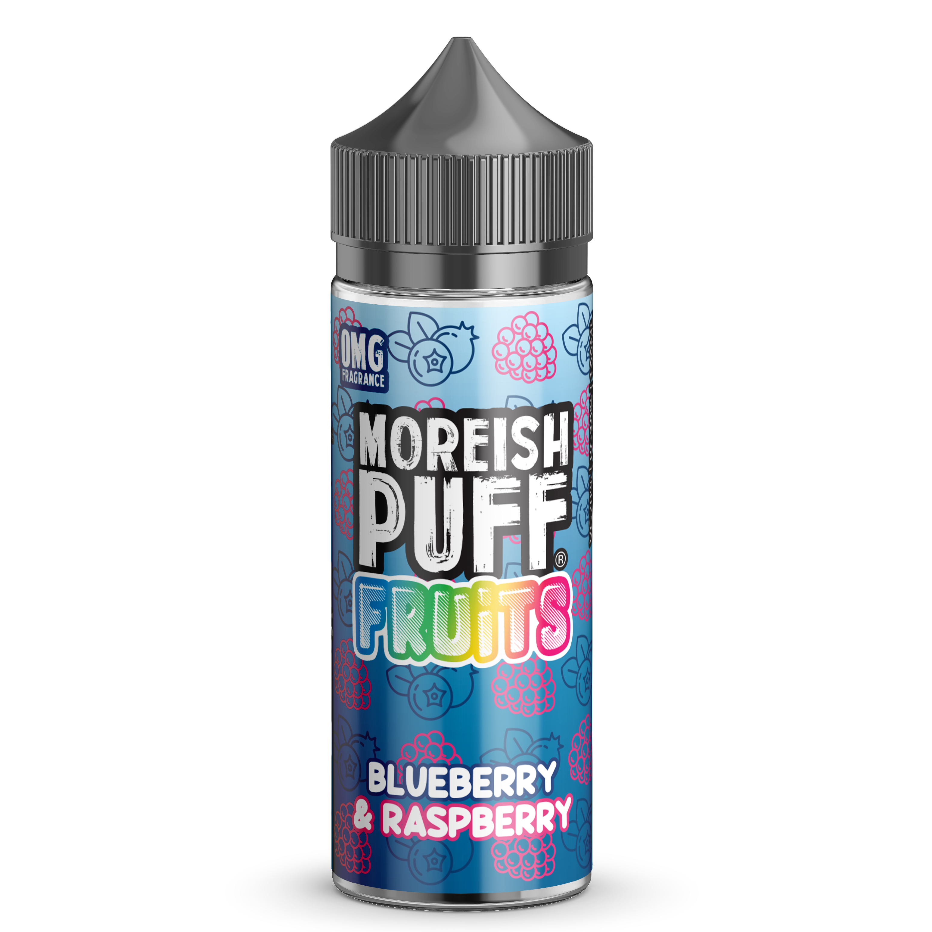 Moreish Puff Fruits: Blueberry & Raspberry 0mg 100ml Shortfill E-liquid