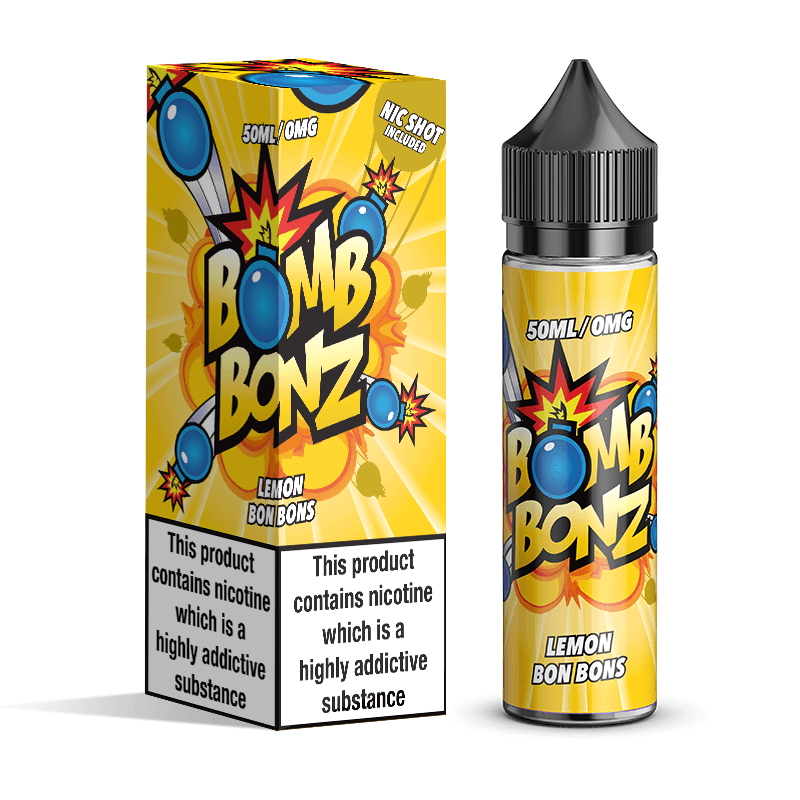 Bomb Bonz - Lemon Bon Bons 0mg Shortfill - 50ml