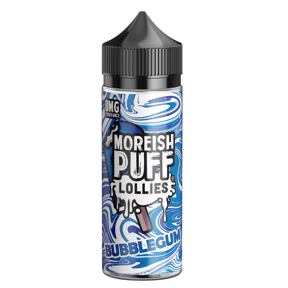 Moreish Puff Lollies Bubblegum 100ml Shortfill