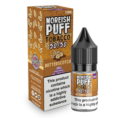 Moreish Puff Tobacco 50/50 Butterscotch Tobacco 10ml E-Liquid