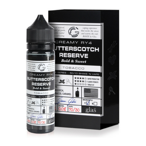 Glas Basix Butterscotch Reserve 50ml Shortfill