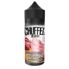 Chuffed Dessert Strawberry Ice Cream 100ml Shortfill