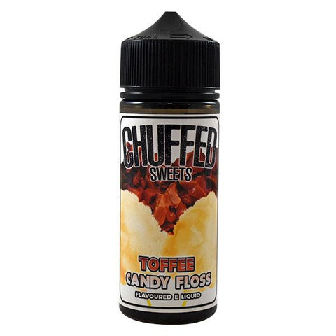 Chuffed Sweets Toffee Candy Floss 100ml Shortfill