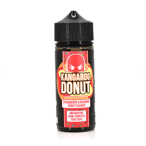 Cloud Thieves Kangaroo Donut Strawberry & Rhubarb 100ml Shortfill