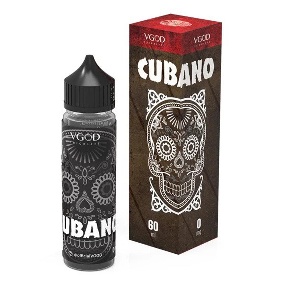 Cubano E-Liquid by VGod 50ml Shortfill
