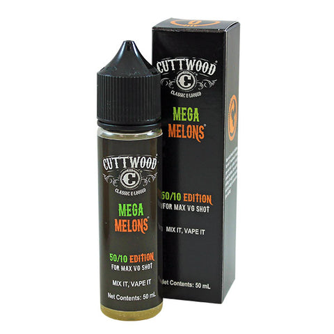 Cuttwood Mega Melons 50ml Shortfill