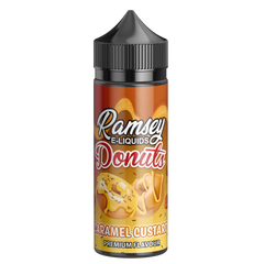Ramsey E-Liquids Donuts Caramel Custard 100ml Shortfill