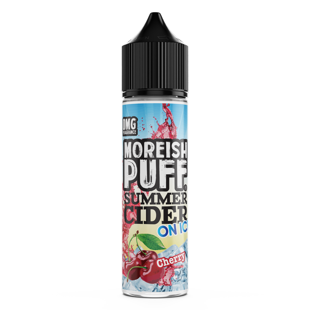 Moreish Puff Summer Cider on Ice Cherry 50ml Shortfill