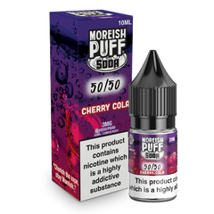Moreish Puff Soda 50/50 Cherry Cola Soda 10ml E-Liquid