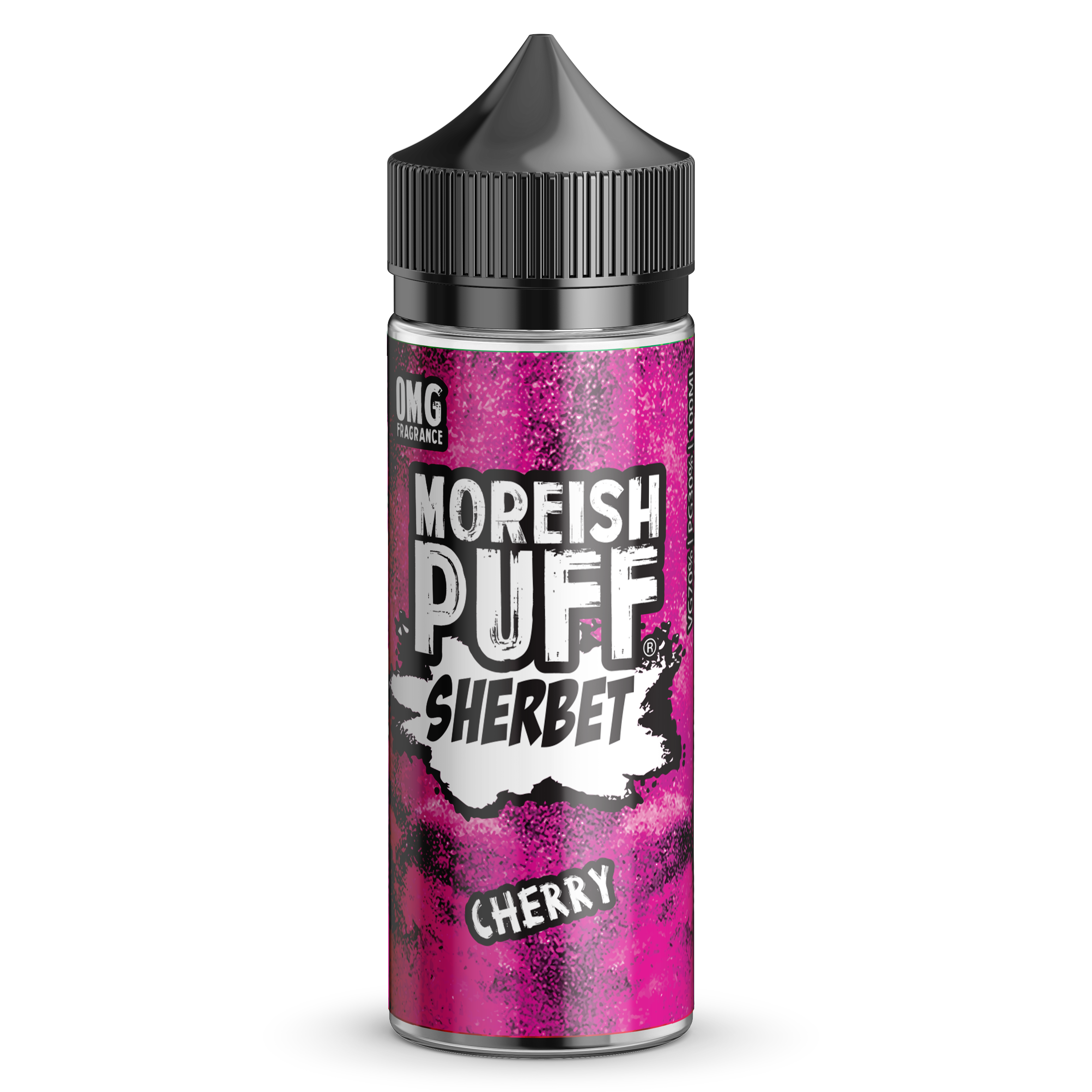 Moreish Puff Sherbet: Cherry Sherbet 0mg 100ml Shortfill E-Liquid
