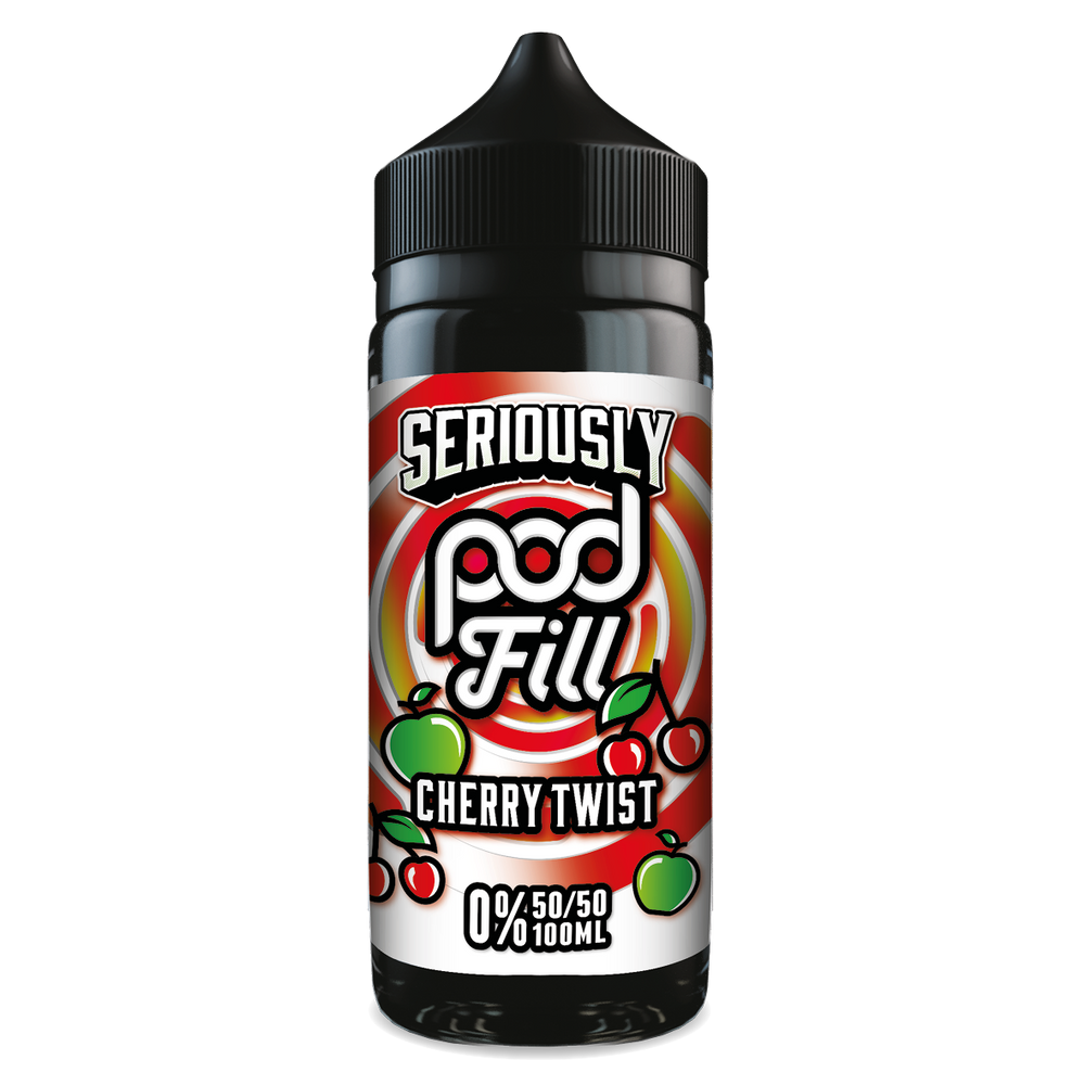 Seriously Pod Fill Cherry Twist 100ml Shortfill