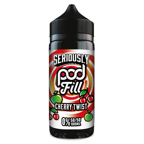 Seriously Pod Fill Cherry Twist 100ml Shortfill