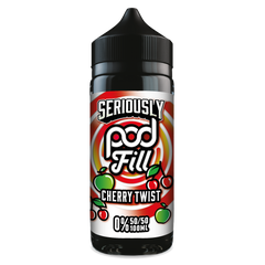 Seriously Pod Fill Cherry Twist 100ml Shortfill
