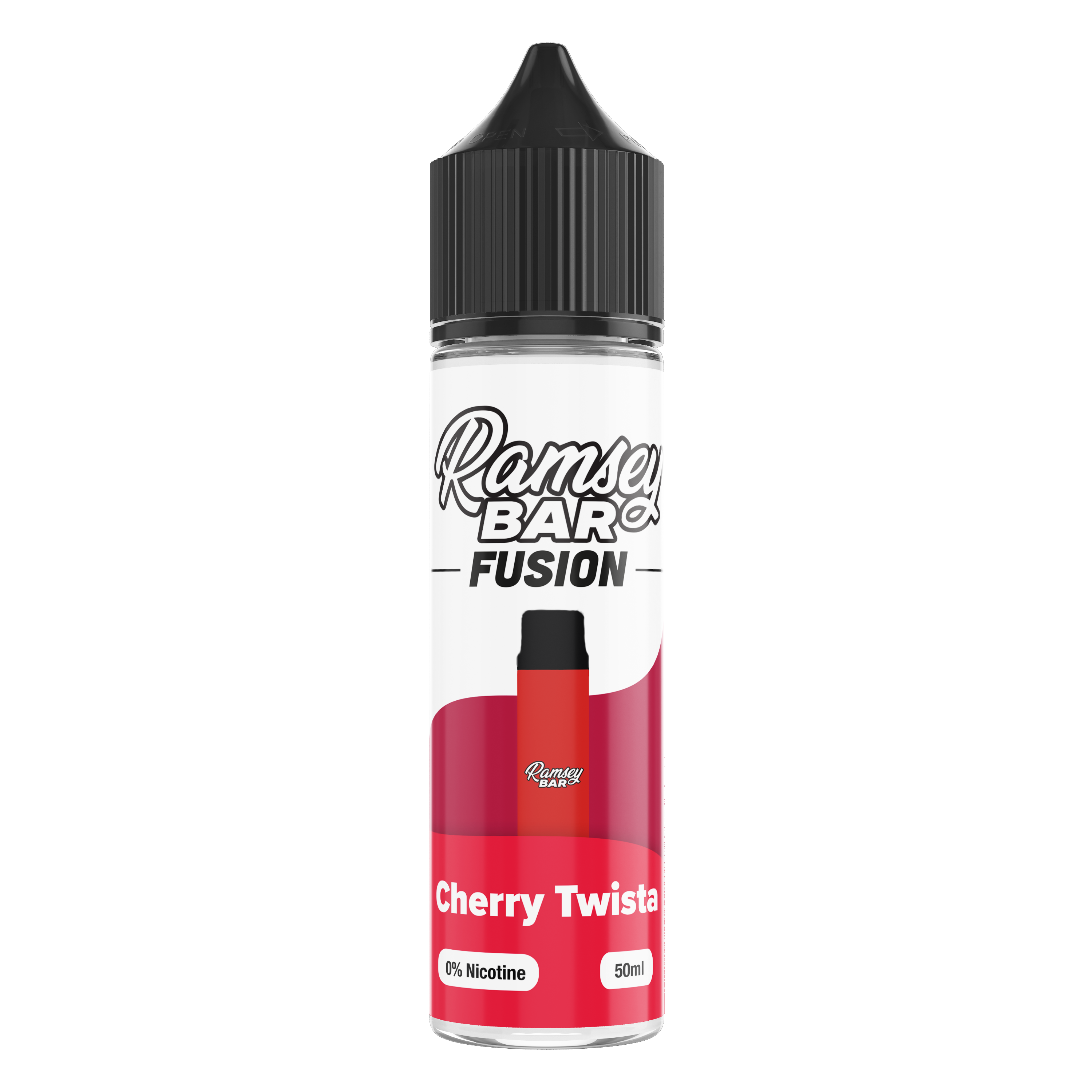 Ramsey Bar Fusion Cherry Twista 50ml Shortfill E-Liquid
