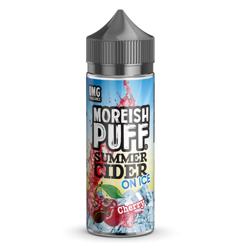 Moreish Puff Summer Cider on Ice Cherry 100ml Shortfill