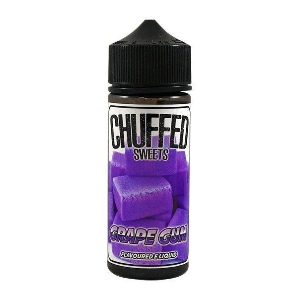 Chuffed Sweets: Grape Gum 0mg 100ml Shortfill E-Liquid