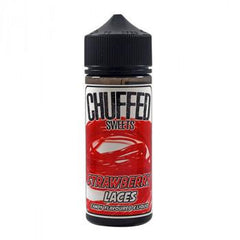 Chuffed Sweets Strawberry Laces 100ml Shortfill