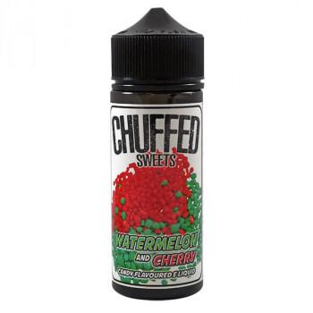 Chuffed Sweets: Watermelon and Cherry 0mg 100ml Shortfill E-Liquid