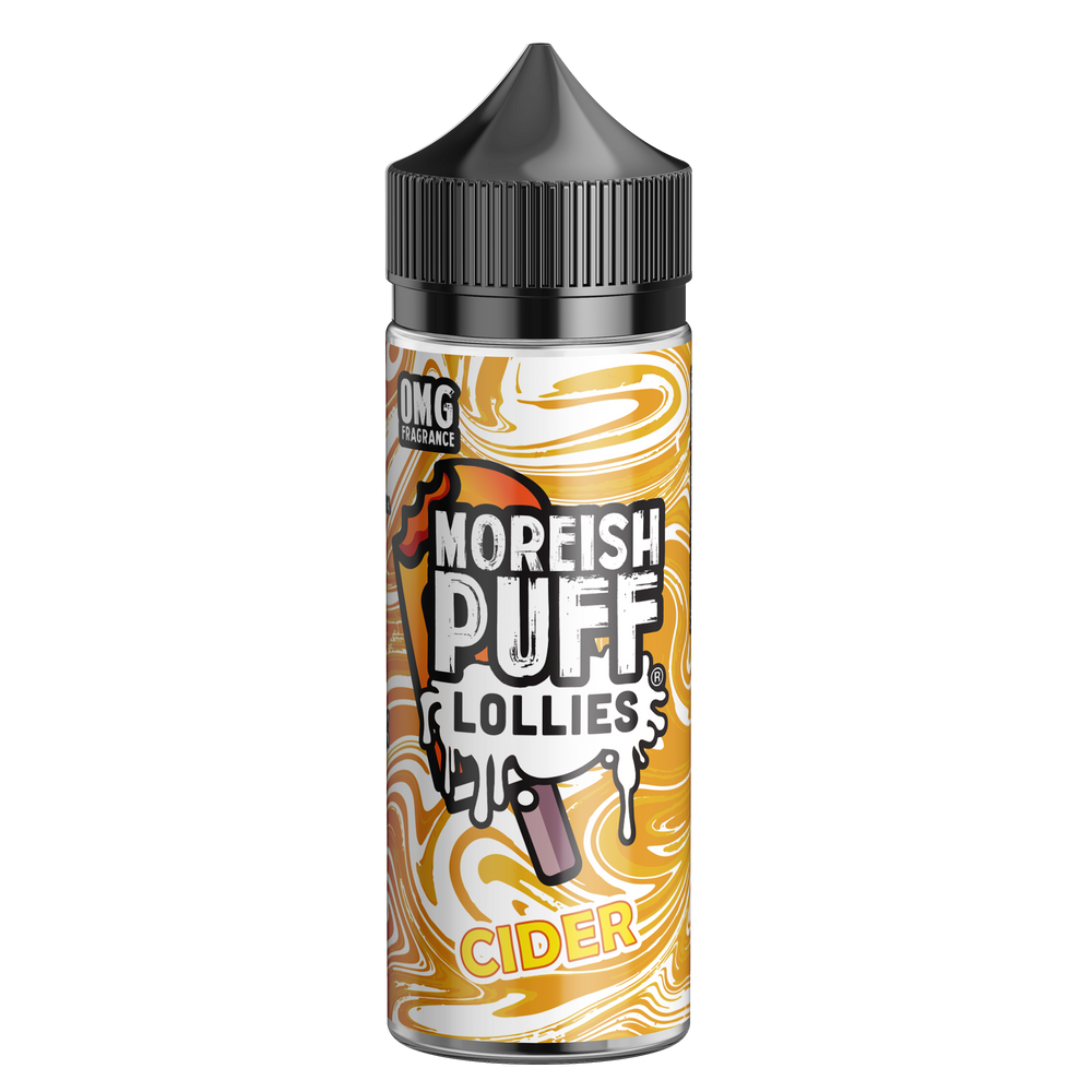 Moreish Puff Lollies Cider 100ml Shortfill