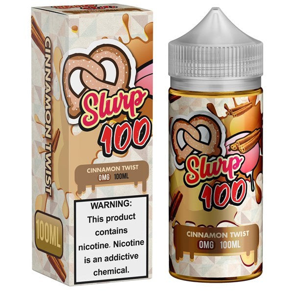 Slurp 100 Cinnamon Twist E-Liquid 0mg 100ml Shortfill
