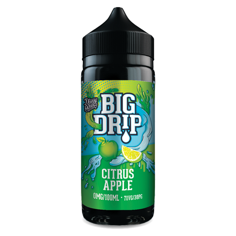 Doozy Vape Big Drip Citrus Apple 0mg 100ml Shortfill E-Liquid